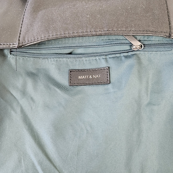 Matt & Nat big Tote bag black sustainable - Picture 7 of 9